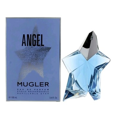#ad Angel by Thierry Mugler 3.4 oz Eau De Parfum Spray Refillable Star New amp; Sealed $69.99