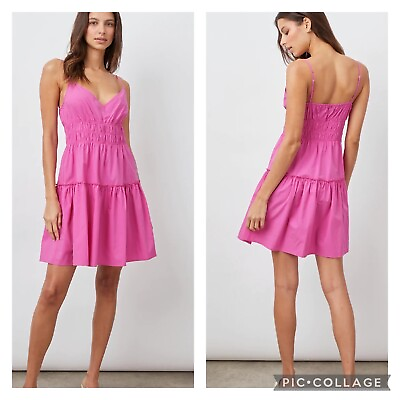 #ad Rails Azalea Pink Carmen Dress Size XS $35.00