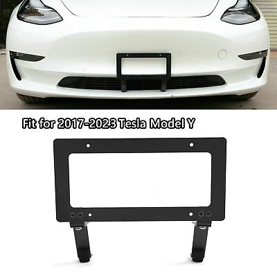 Front License Plate Frame Bracket for Tesla Model Y License Mount Holder $19.99