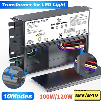 #ad Dimmable LED Driver 12V 24V Triac Dimming Power Supply Transformer For Lutron $89.29