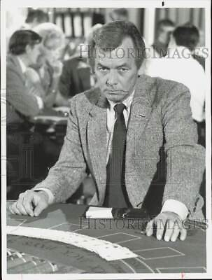 #ad 1977 Press Photo David Janssen stars in film quot;The Man Who Lived Twicequot; $19.99