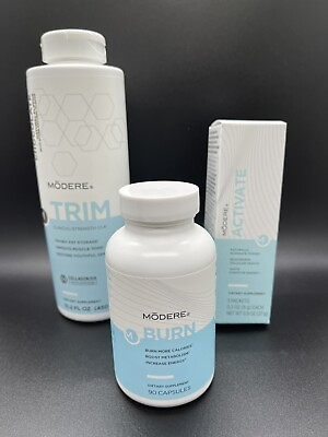 #ad Modere Lean body sculpting system Chocolate New 2024 trim activate burn weight $133.00