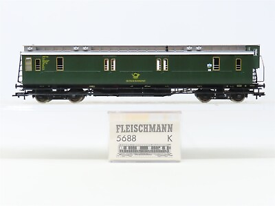 #ad HO Scale Fleischmann 5688 DB Deutsche Bundespost Mail Passenger Car #2667 $34.95