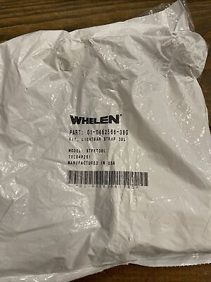 #ad Whelen stainless steel lightbar strap kit with hardware. # 01 0482566 38G. $32.50