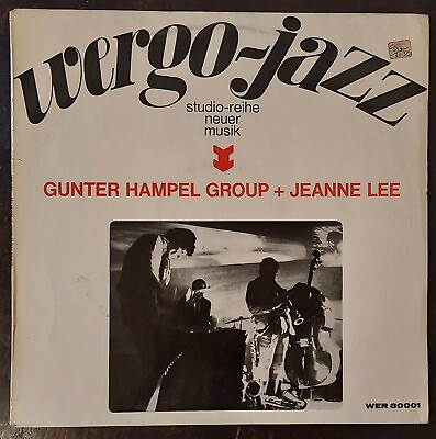 #ad GUNTER HAMPEL GROUP JEANNE LEE 1969 LP Rare Jazz IMPORT Germany WER80001 VG $48.00