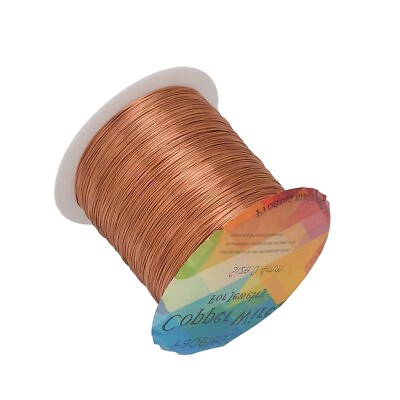#ad NEW Magnet Wire Enameled Copper Coil Winding Electromagnet Motor Making Crafts $19.89