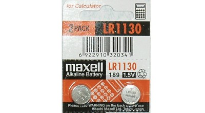 #ad 2 MAXELL LR1130 AG10 189 L1131 389 V10GA 1.5 V BATTERY $1.99