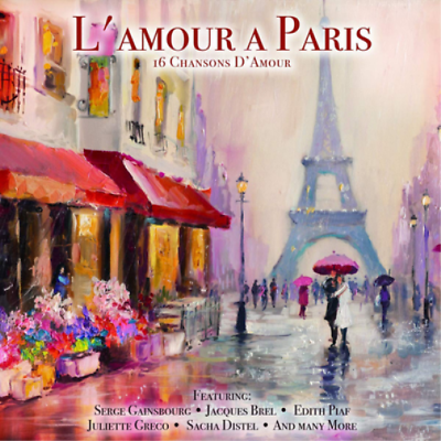 #ad Various Artists L#x27;amour a Paris: 16 Chansons D#x27;amour Vinyl UK IMPORT $25.00