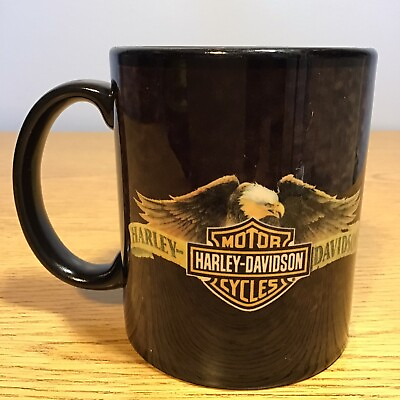 #ad Rare Harley Davidson Official License Large Coffee Mug 2002 $15.95