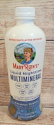 #ad Mary Ruth’s Nighttime Multimineral Coconut Dream Exp 6 25 $37.58