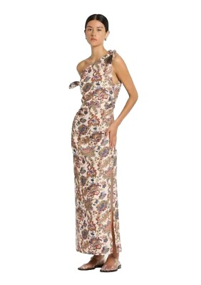 #ad Sir The Label Sz 3 AU 12 Bettina Wiltshire Floral Off The Shoulder Midi Dress AU $375.00