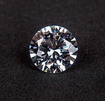 #ad 1.79 Ctw Loose CVD Diamond 8 mm Round brilliant Cut D Color Certified AAA $137.99