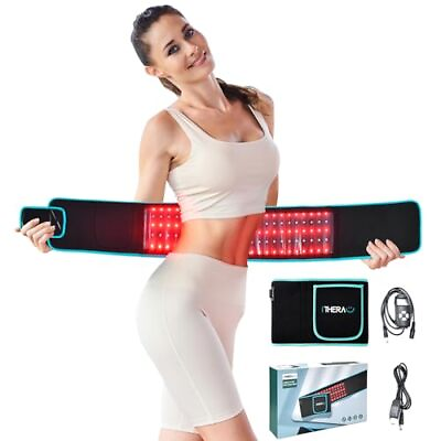 #ad iTHERAU Red Light Therapy Belt 105LED Red Light Device for Body Resolve Inf... $82.95