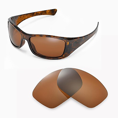 #ad New Walleva Polarized Brown Replacement Lenses For Oakley Hijinx Sunglasses $16.99