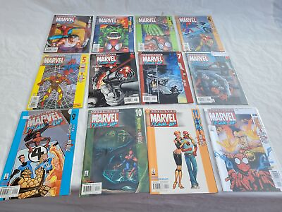 #ad Comic Books Lot of 16 Ultimate Marvel Team Up Issues 1 to 16 Marvel Comics $114.99