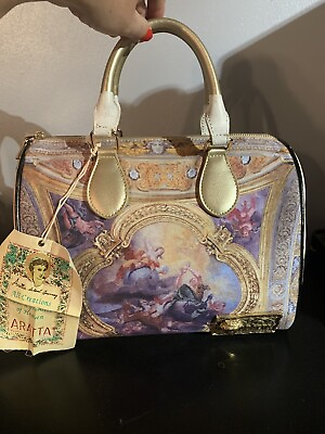 #ad Aratta Handbag Ivory NWT And Minor Flaws $325.00