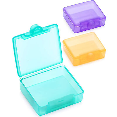 #ad Sukuos Small Pill Box 3pcs Cute Travel Pill Case Portable Pocket Purse $6.99