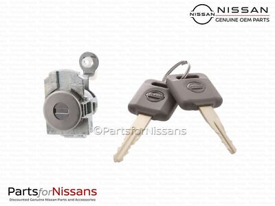 #ad Genuine Nissan Titan Armada Maxima Left Door Cylinder amp; Keys H0601 7Y000 $110.45