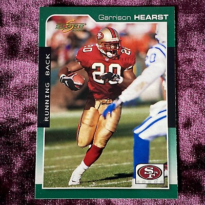 #ad Garrison Hearst 2000 Score #173 MINT San 49ers Jersey Georgia Bulldogs Legends💙 $1.25