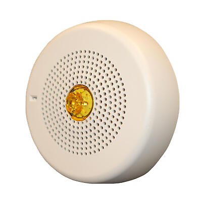 #ad #ad Eaton Wheelock LSPSTWC3 NA Fire Alarm LED Speaker Amber Strobe White NEW IN BOX $49.95