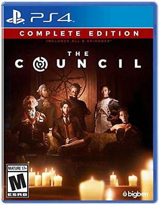 #ad The Council PS4 PlayStation 4 video game $42.97