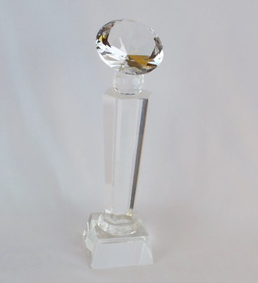 #ad Crystal Diamond Trophy $65.95