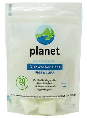 #ad Automatic Free amp; Clear Dishwasher Pacs 12.7 Ounce $13.48