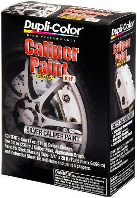 #ad Dupli Color BCP403 Silver Single Brake Caliper Kit $20.19