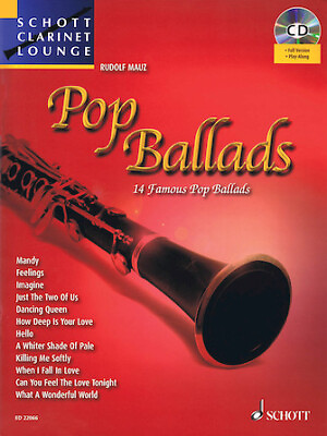 #ad Pop Ballads Score and Solo Part $32.47