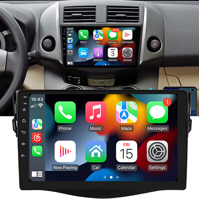 #ad Carplay For Toyota RAV4 2007 2012 Car Radio Stereo Android 12 GPS Backup Camera $109.99