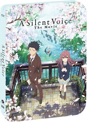 #ad A Silent Voice New Blu ray Ltd Ed Steelbook 2 Pack $21.09