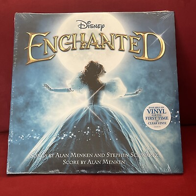 #ad NEW Enchanted Disney Movie Soundtrack Limited Clear 2x Vinyl Record Sealed $27.99