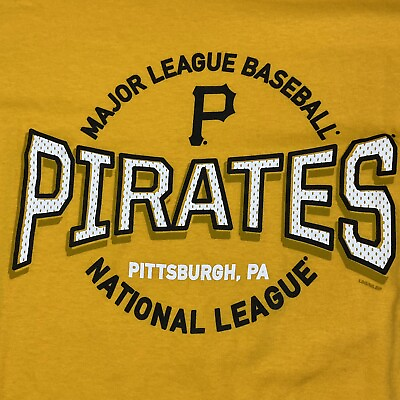 #ad MLB Pittsburgh Pirates Mens Genuine Licensed Graphic T Shirt Size Medium $17.05