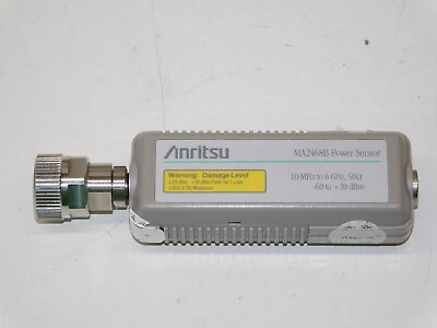#ad Anritsu MA2468B High Accuracy Diode Power Sensor 10MHz 6GHz RF Module Detector $549.00