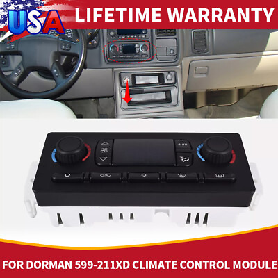 #ad Improved 599 211XD Climate Control Module For Chevy GMC Silverado Tahoe Trail $121.26