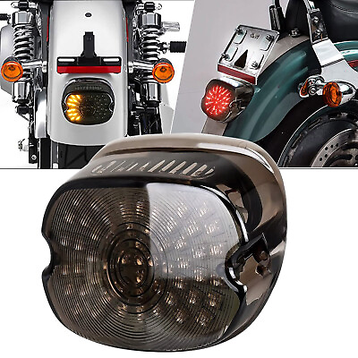 #ad For Harley Davidson Road King Softail Motorcycle Rear Tail Light Brake License $20.79