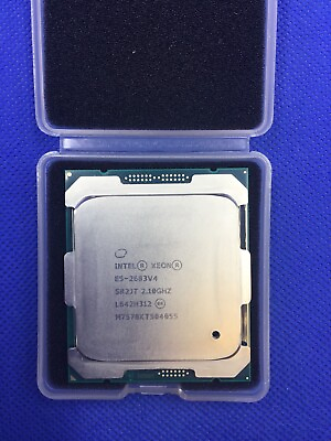 #ad E5 2683V4 SR2JT Intel Xeon 16 Core Processor 2.10GHz CPU CM8066002023604 $24.90