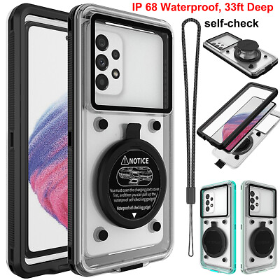 #ad IP 68 Waterproof Case Diving Swimming Full Coverage Cover for iPhone Samsung HTC $23.95
