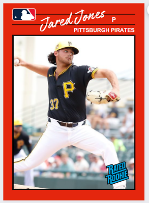 #ad 2024 Jared Jones Future Stars Rated Rookie Card Pittsburgh Pirates $5.99