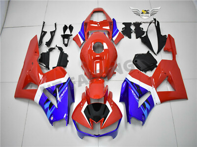 #ad MS Red Injection Molding Plastic Fairing Fit for Honda 2013 2021 CBR600RR k023 $390.99
