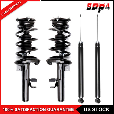 #ad 4x Front Complete Struts Springs amp; Rear Shocks Full Set For 2012 2013 Ford Focus $143.22