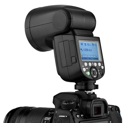 #ad Godox V1 N V1N 2.4G TTL HSS Round Head Speedlite Flash Light Nikon Camera $189.99
