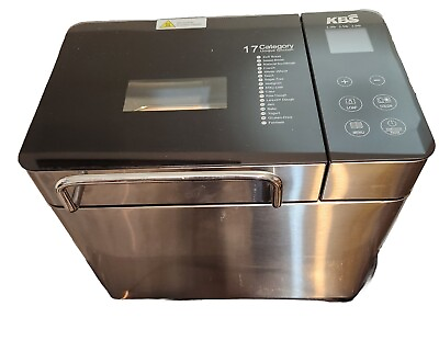 #ad KBS MBF 010 Stainless Steel Bread Machine Used ONE TIME $54.99