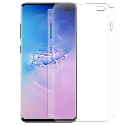 #ad 5D FULL COVER Screen Protector Guard Saver Shield For Samsung Galaxy S10 Plus $7.99