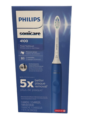 #ad Philips Sonicare 4100 Plaque Control Electric Toothbrush White Blue HX3681 27 $28.99