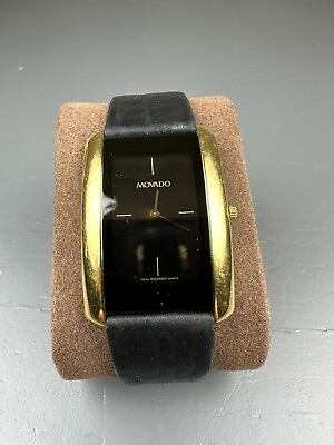 #ad Movado Museum quot;La Nouvellequot; 87.C1.480.2 Mens Curved Wristwatch $246.40