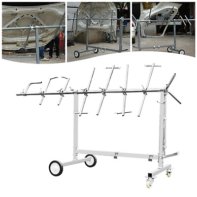 #ad Iron Automotive Spray Painting Rack Stand Auto Body Shop Paint Hood Parts Hanger $223.25