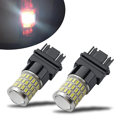 #ad iBrightstar 3157 LED Bulbs Xenon White for Reverse amp; Brake Lights $17.49