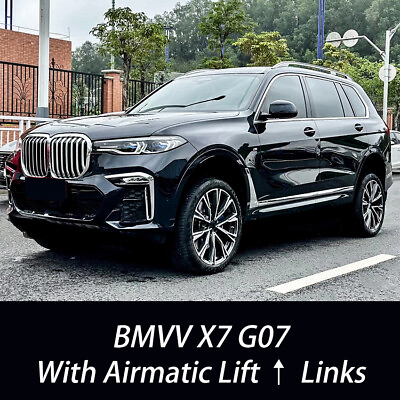 #ad FOR 19 BMW X7 G07 Adjustable Air Ride Suspension levelling Links Lift Kit Rises $139.99