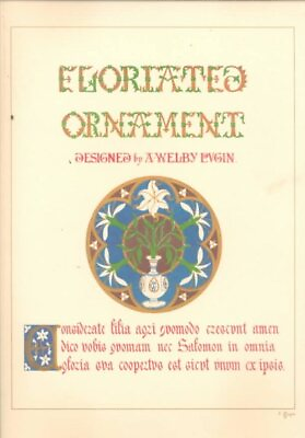 #ad Floriated Ornament Hardcover by Pugin Augustus Welby Like New Used Free s... $13.92